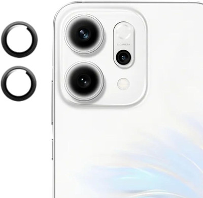 FABEKEE Back Camera Lens Ring Guard Protector for Oppo Reno 14 5G Ring BLACK Camera Ring Protector for Oppo Reno 14 5G Ring(Pack of: 1)