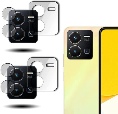 KANCHA Front Camera Lens Glass Protector for VIVO Y35(Pack of: 2)