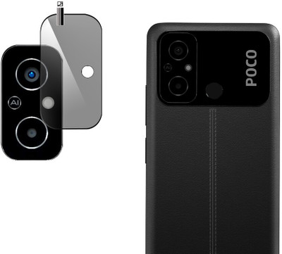 DAFFIN Back Camera Lens Glass Protector for POCO C55(Pack of: 1)