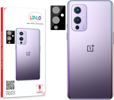 LINLO Back Camera Lens Glass Protector for OnePlus 9 5G(Pack of: 1)