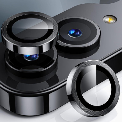 Besmon Back Camera Lens Ring Guard Protector for Galaxy Z Flip 7 Back Camera Lens Ring Guard Protector Glass Material(Pack of: 2)