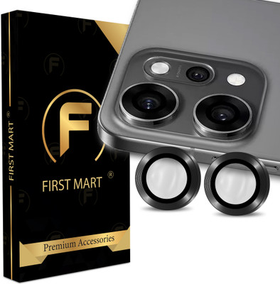 FIRST MART Back Camera Lens Ring Guard Protector for Oppo Reno 14 Pro 5G, Reno 14 Pro 5G, Black Camera Rings(Pack of: 2)