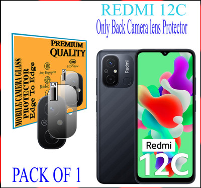 EZGER Back Camera Lens Glass Protector for Redmi 12C.(Pack of: 1)