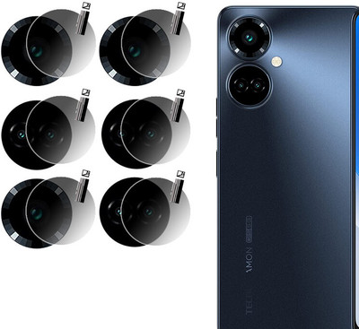 DAFFIN Back Camera Lens Glass Protector for Tecno Camon 19 Pro 5G(Pack of: 3)