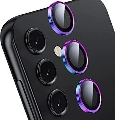 Evett Back Camera Lens Ring Guard Protector for Samsung A15 (5G) Multicolor(Pack of: 3)