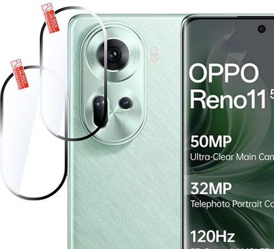 SHAKU Back Camera Lens Glass Protector for Oppo Reno 11 5g(Pack of: 2)