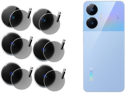 DAFFIN Back Camera Lens Glass Protector for realme narzo N55,(Pack of: 3)