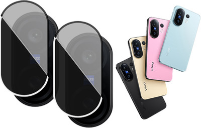 DAFFIN Back Camera Lens Glass Protector for VIVO X200FE(Pack of: 2)