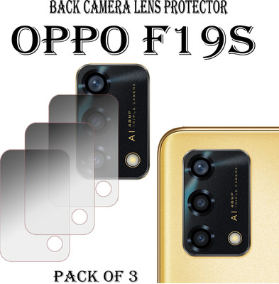 ejzatex Back Camera Lens Glass Protector for OPPO F19s(Pack of: 3)