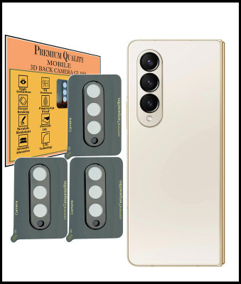 HIRDESH Back Camera Lens Glass Protector for Samsung Galaxy Z Fold 4(Pack of: 3)
