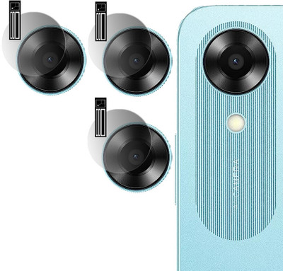SCREENPROTECTOR Back Camera Lens Glass Protector for Oppo A17k BACK CAMERA(Pack of: 3)