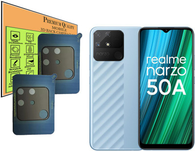 HIRDESH Back Camera Lens Glass Protector for Realme Narzo 50A(Pack of: 2)