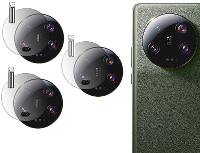 DOUMOF Back Camera Lens Glass Protector for Xiaomi 13 Ultra BACK CAMERA(Pack of: 3)