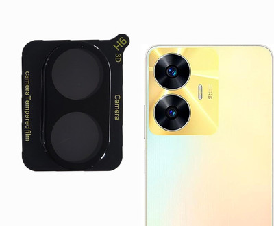 VOSKI Back Camera Lens Glass Protector for Realme C55 Edge To Edge 5D Camera Lens Protector(Pack of: 1)