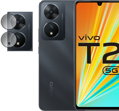 EJZATEX Back Camera Lens Glass Protector for Vivo T2 5G, BACK CAMERA LENS(Pack of: 1)