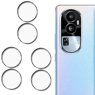 tombik Back Camera Lens Glass Protector for UI284-Oppo Reno10 Pro -P-3(Pack of: 3)