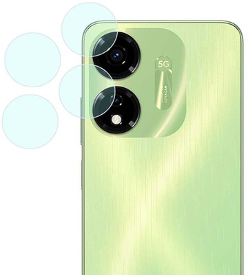 MOKPLZ Back Camera Lens Glass Protector for Itel P55 5G(Pack of: 2)