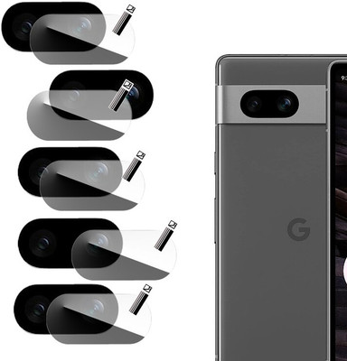 EZGER Back Camera Lens Glass Protector for Google Pixel 7a 5G(Pack of: 5)