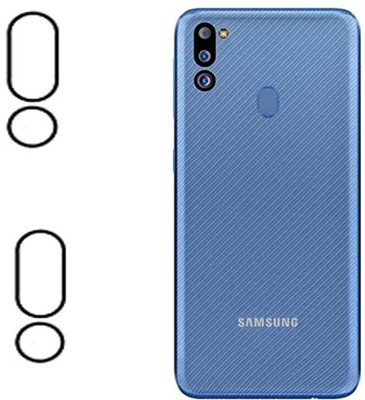 LIGHTWINGS Back Camera Lens Glass Protector for Samsung Galaxy M21 2021(Pack of: 2)