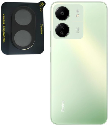 Mobilive Back Camera Lens Glass Protector for Xiaomi Redmi 13C 4G Black(Pack of: 1)