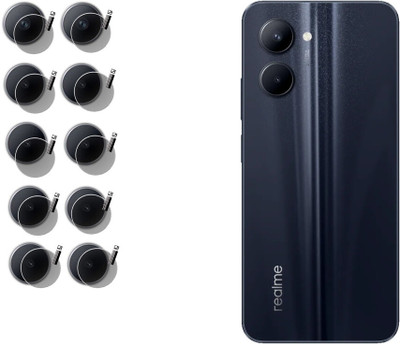 Hideous Back Camera Lens Glass Protector for realme C33(Pack of: 5)