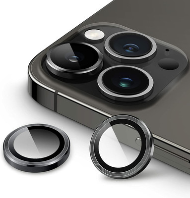 Mobilive Back Camera Lens Glass Protector for iPhone 14 Pro Lens Ring Protector Scratch Resistant(Pack of: 1)