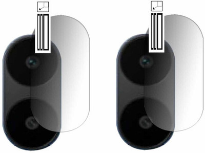 YCHROZE Back Camera Lens Glass Protector for POCO C50 BACK CAMERA(Pack of: 2)