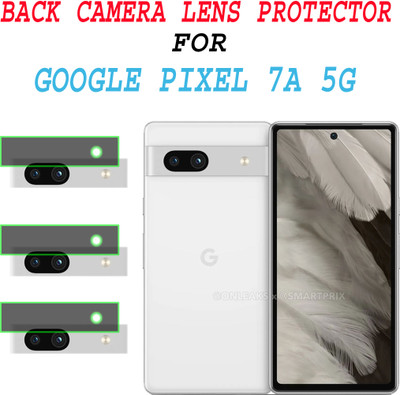 ejzatex Back Camera Lens Glass Protector for GOOGLE PIXEL 7A 5G(Pack of: 3)