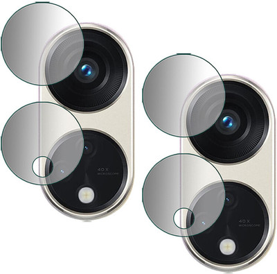 YCHROZE Back Camera Lens Glass Protector for OPPO Reno8T 5G(Pack of: 2)