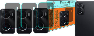 HIDEOUS Back Camera Lens Glass Protector for OPPO A76(Pack of: 3)