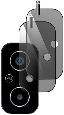 HIDEOUS Back Camera Lens Glass Protector for POCO C55(Pack of: 2)