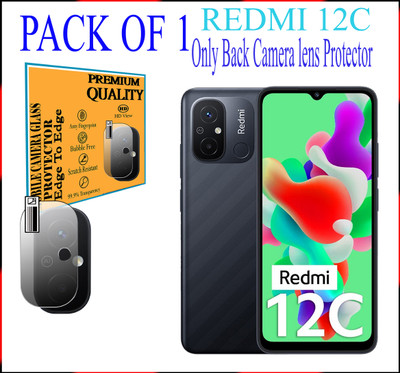 EZGER Back Camera Lens Glass Protector for Redmi 12C.(Pack of: 1)