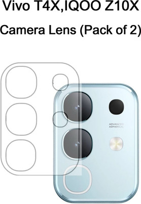 Mrmobileind Back Camera Lens Glass Protector for Vivo T4X,IQOO Z10X(Pack of: 2)