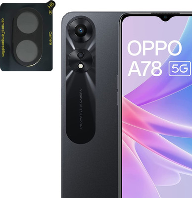 EJZATEX Back Camera Lens Glass Protector for OPPO A78 5G, BACK CAMERA LENS PROTECTOR(Pack of: 1)