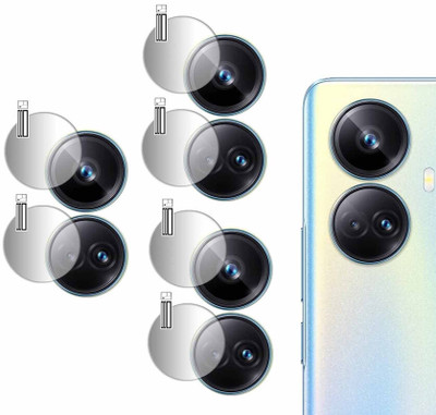 SCREENPROTECTOR Back Camera Lens Glass Protector for Realme 10 Pro Plus 5G CAMERA LENS(Pack of: 3)