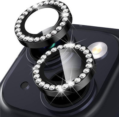 KGNCASE Back Camera Lens Ring Guard Protector for apple iphone 15(Pack of: 1)