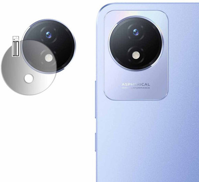 DOUMOF Back Camera Lens Glass Protector for Vivo Y02 CAMERA(Pack of: 1)