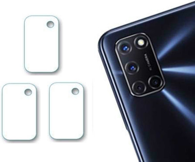 LIGHTWINGS Back Camera Lens Glass Protector for Oppo A52(Pack of: 3)