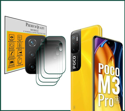 DAFFIN Back Camera Lens Glass Protector for POCO M3 Pro 5G(Pack of: 4)