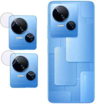 Ten To 11 Back Camera Lens Glass Protector for Tecno Spark 10 5G(Pack of: 2)