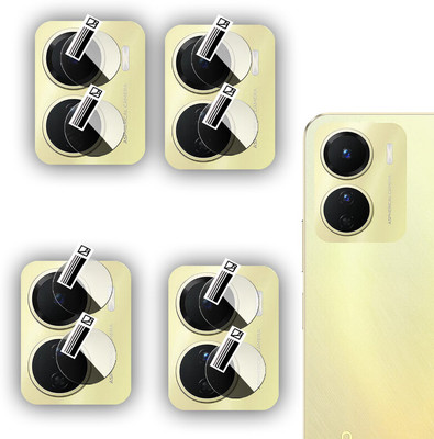 EZGER Back Camera Lens Glass Protector for Vivo Y16(Pack of: 4)