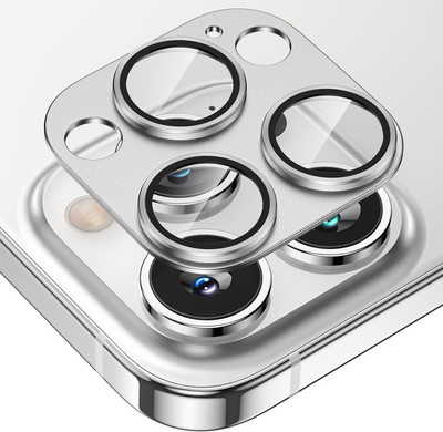 CASENED Back Camera Lens Glass Protector for iPhone 15 Pro / iPhone 15 Pro Max(Pack of: 1)