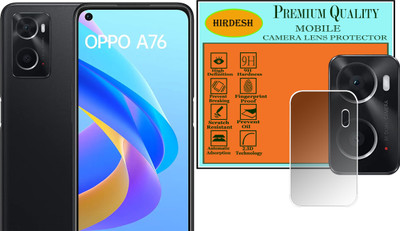 HIRDESH Back Camera Lens Glass Protector for OPPO A76(Pack of: 1)