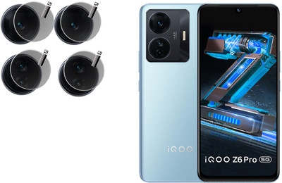 HIDEOUS Back Camera Lens Glass Protector for iQOO Z6 Pro 5G(Pack of: 2)