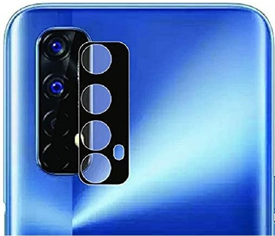 ELEF Back Camera Lens Glass Protector for Realme 7 Edge To Edge 5D Anti Scratch Camera Lens Protector(Pack of: 1)