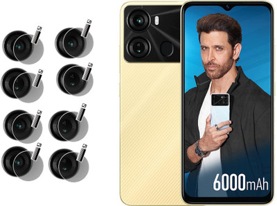 EZGER Back Camera Lens Glass Protector for Itel P40(Pack of: 4)