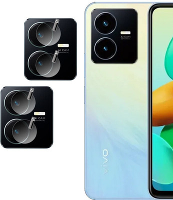 EZGER Back Camera Lens Glass Protector for Vivo Y23(Pack of: 2)