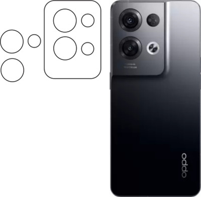M A ZONE Back Camera Lens Glass Protector for OPPO RENO 8 PRO(Pack of: 1)