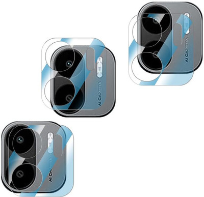 LIGHTWINGS Back Camera Lens Glass Protector for Xiaomi Poco C51(Pack of: 3)