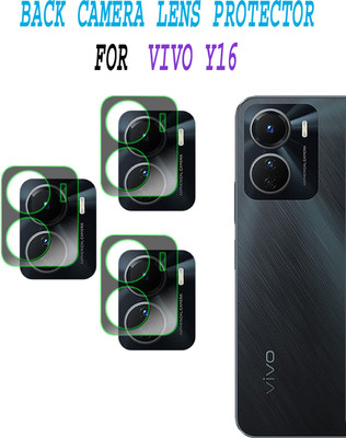 EJZATEX Back Camera Lens Glass Protector for VIVO Y16(Pack of: 3)